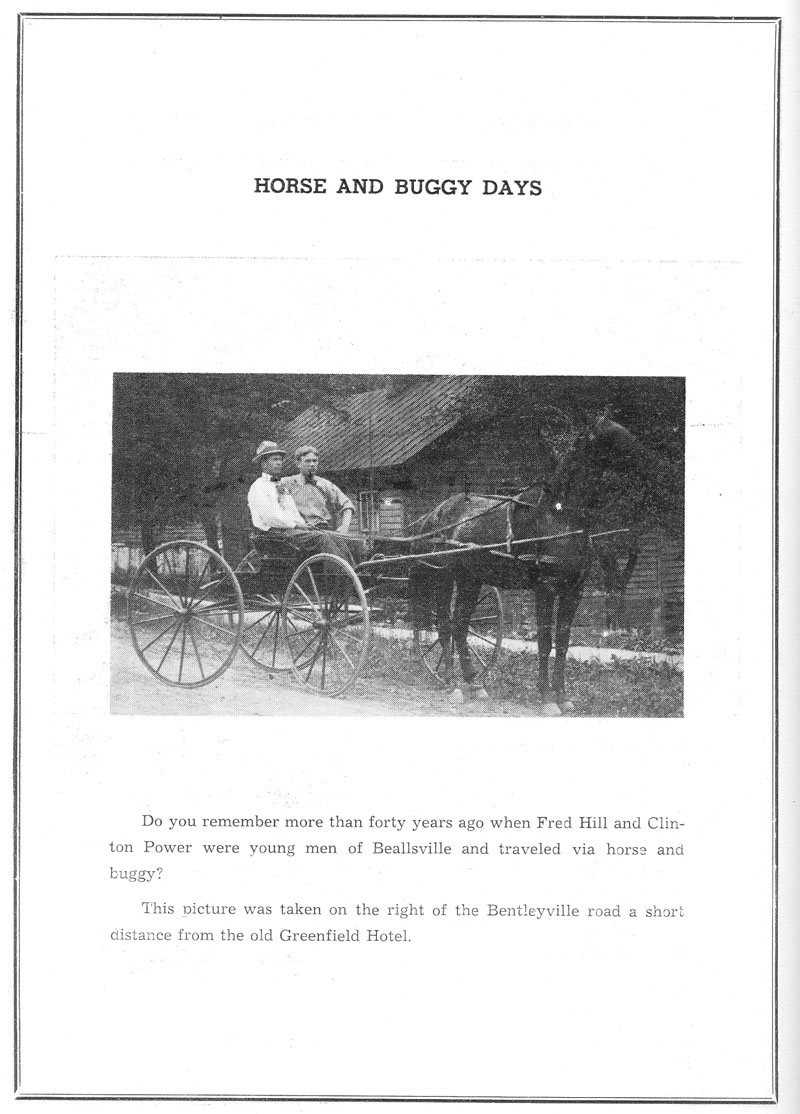 Beallsville Cemetery Centennial program page 24