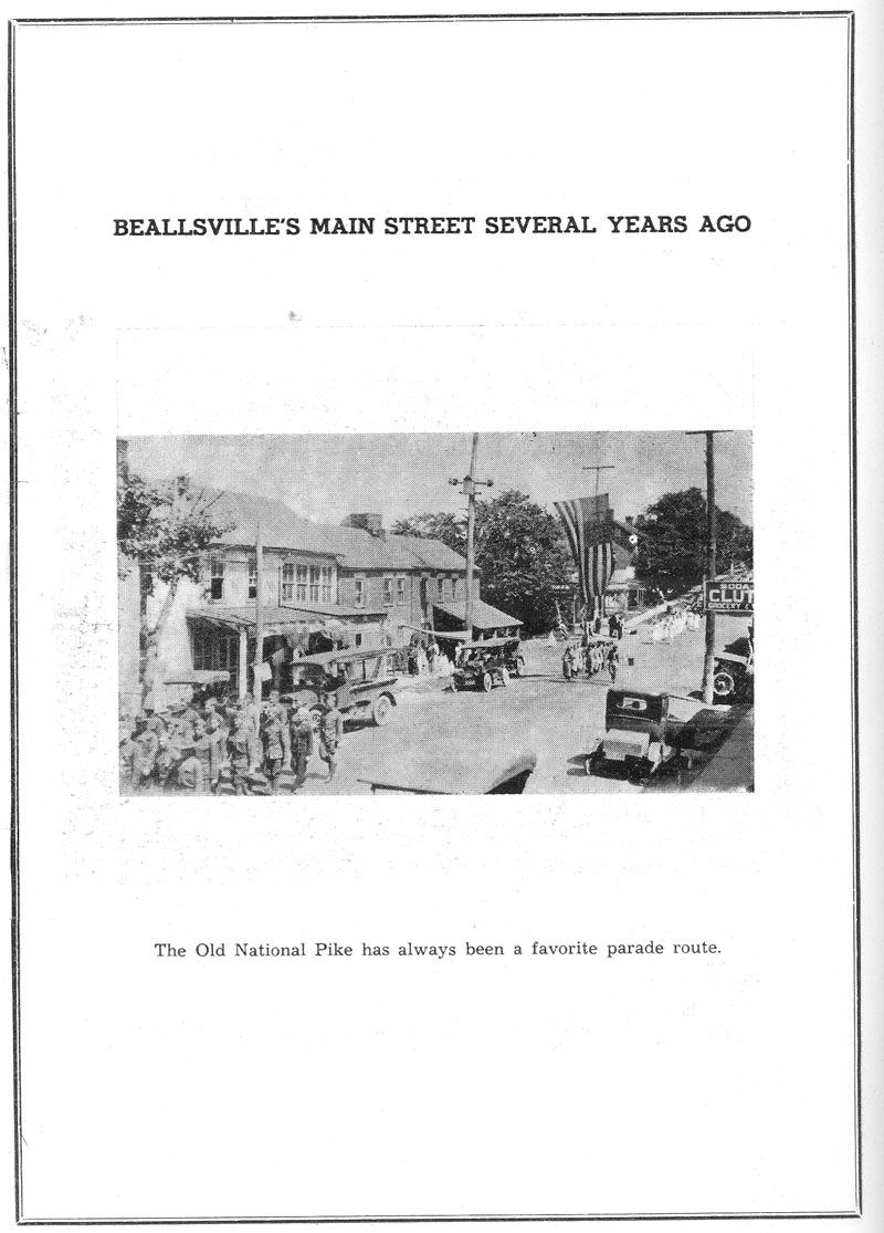 Beallsville Cemetery Centennial program page 34
