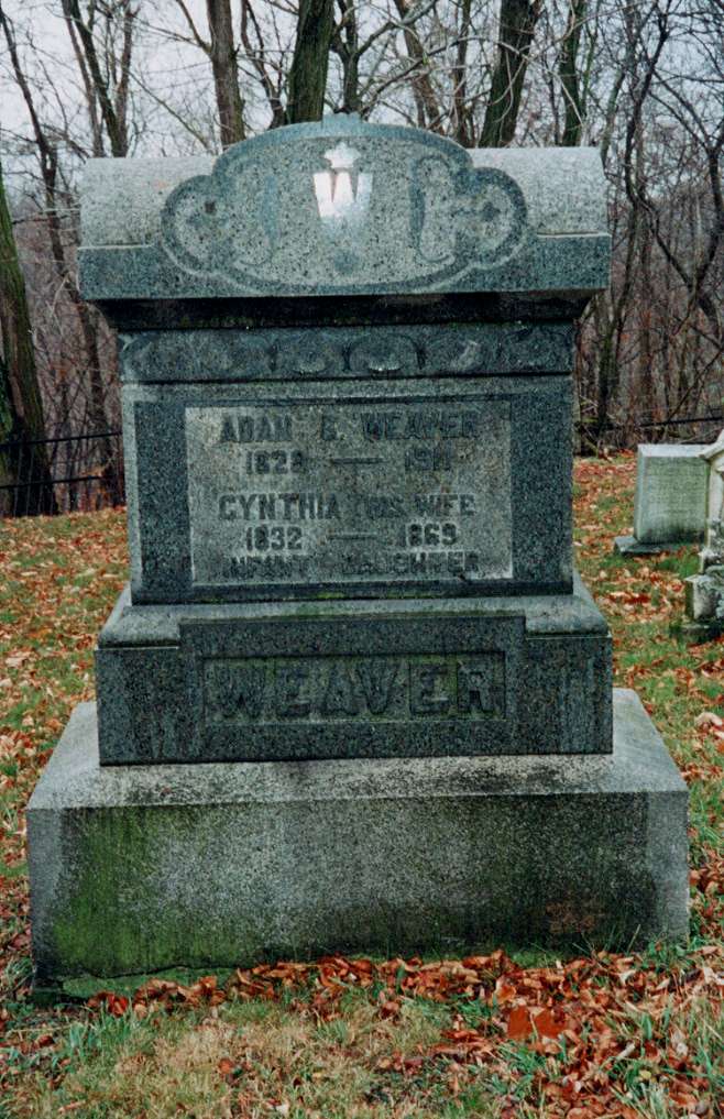 Adam G. Weaver and cynthia Hill Weaver