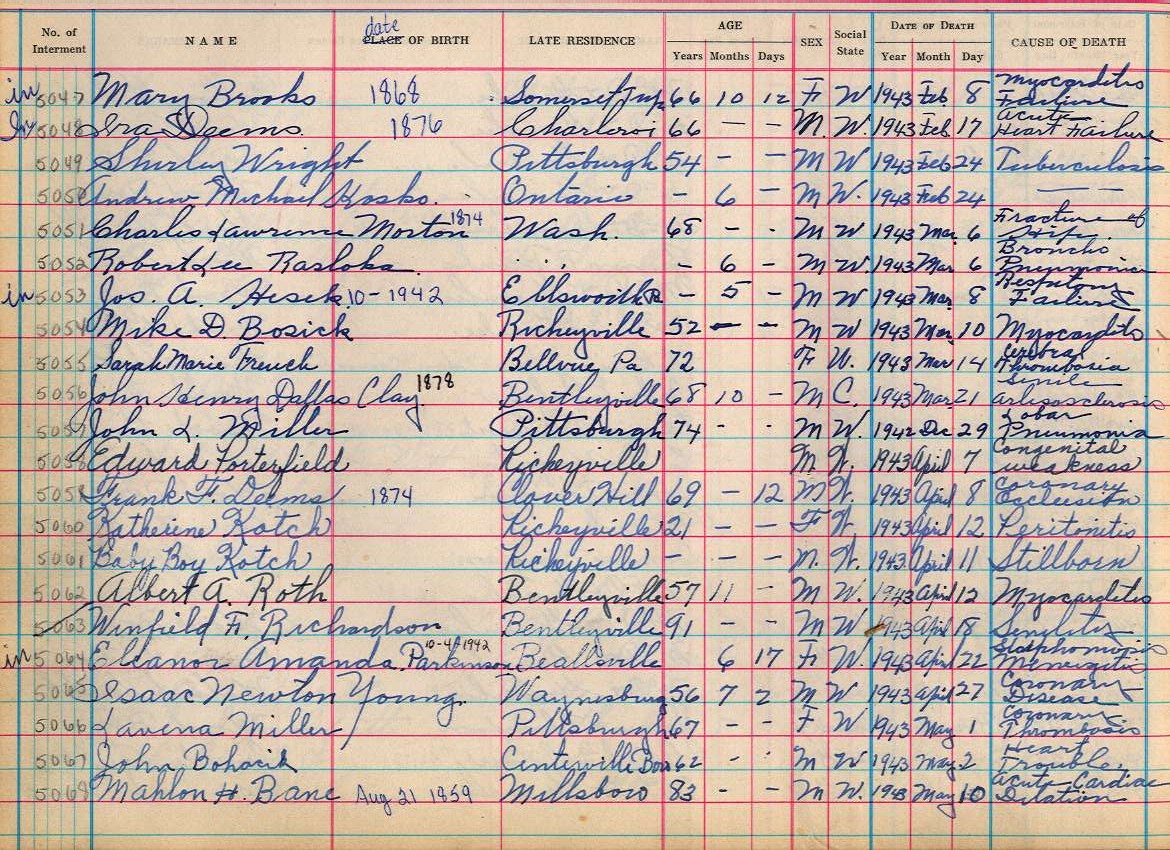 interment book 2 page 34