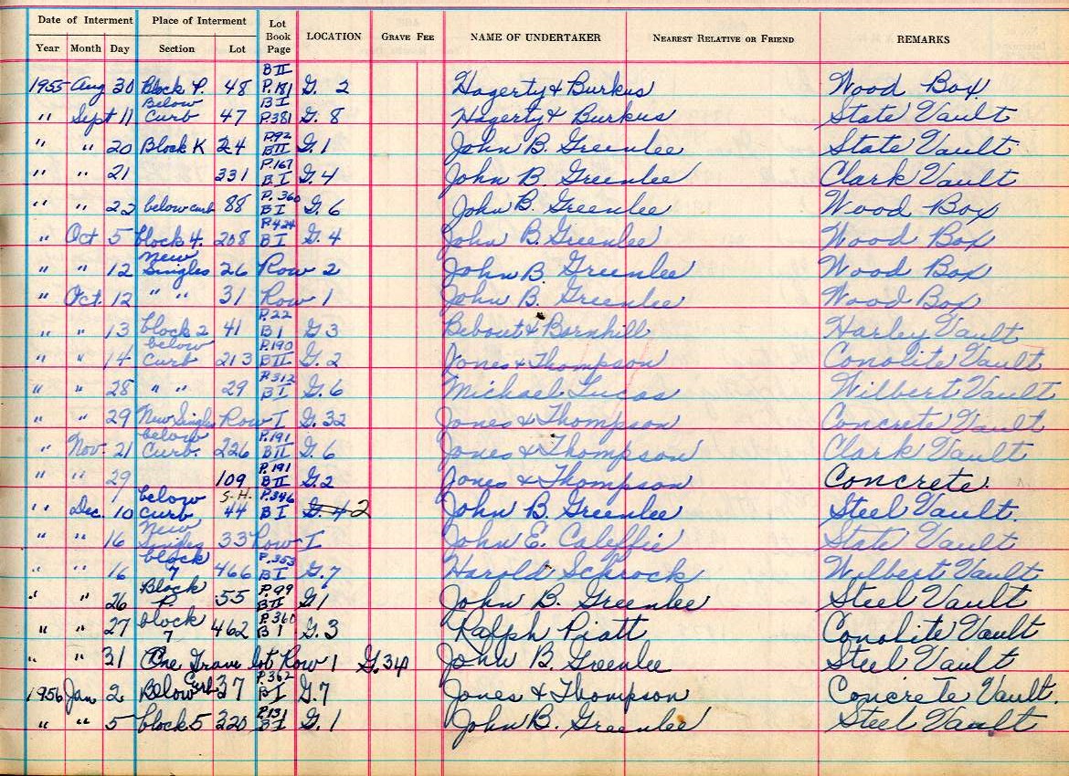 interment book 2 page 79a