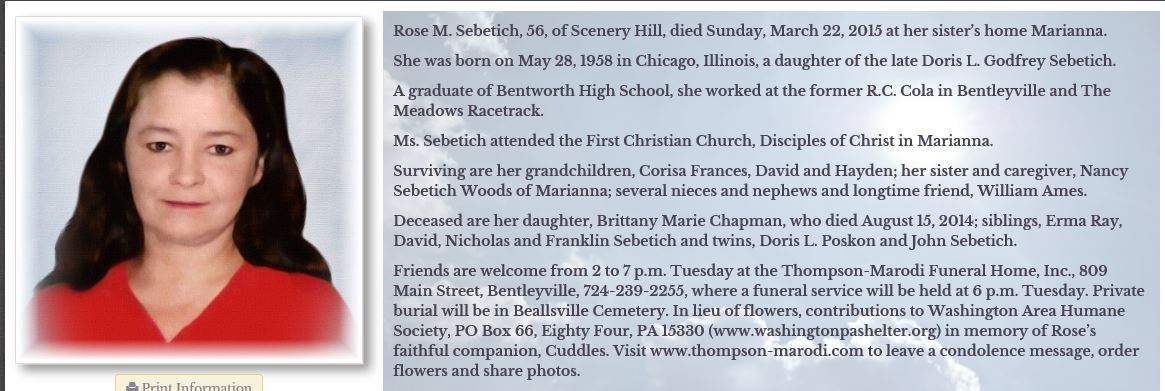 Rose Sebetich