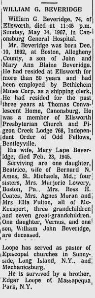 William G. Beveridge