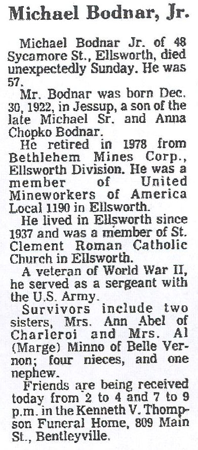 Michael Bodnar Jr.