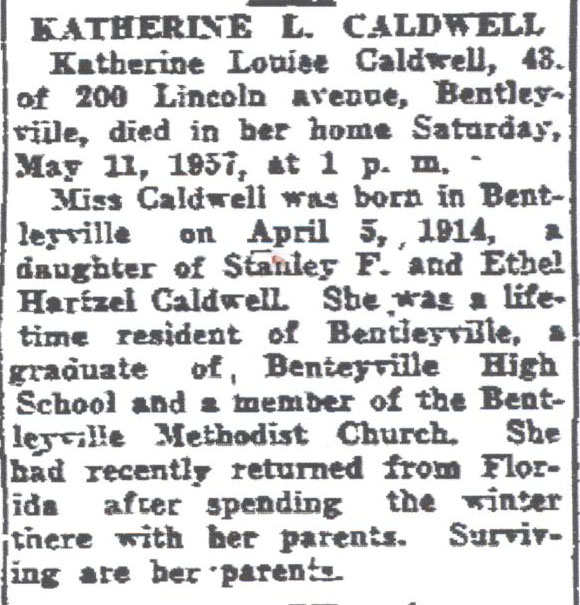 Katherine Louise Caldwell