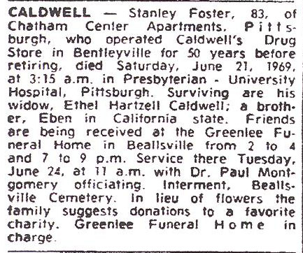 Stanley Foster Caldwell