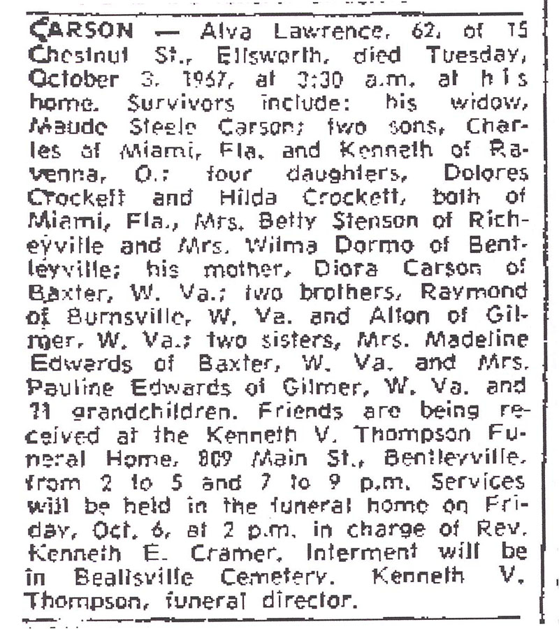 Alva Lawrence Carson