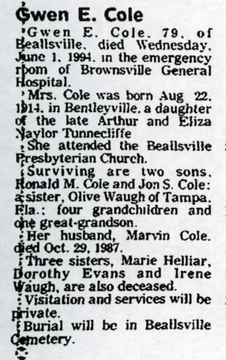 Gwen E. Cole