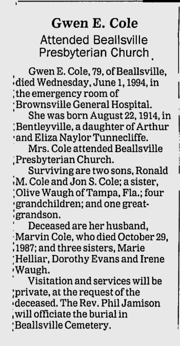 Gwen E. Cole