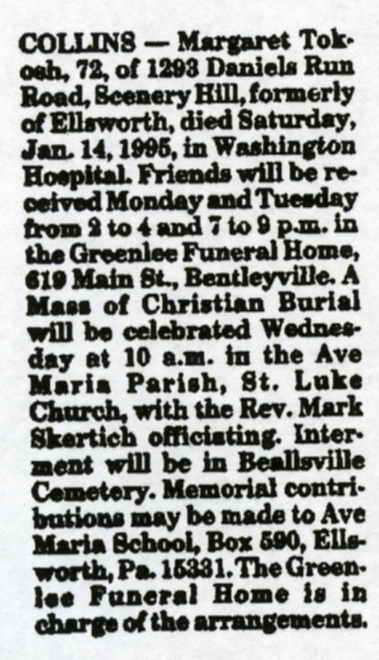 Margaret Tokash Collins