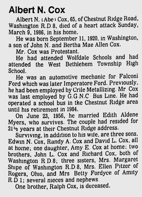 Albert N. Cox