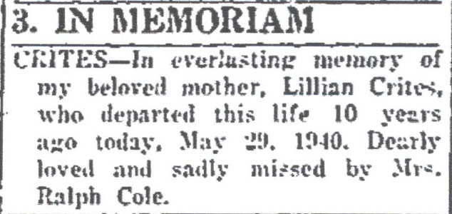 Lillian Crites