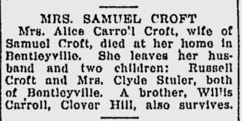 Alice Carroll Croft