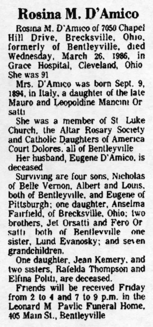 Rosina D'Amico