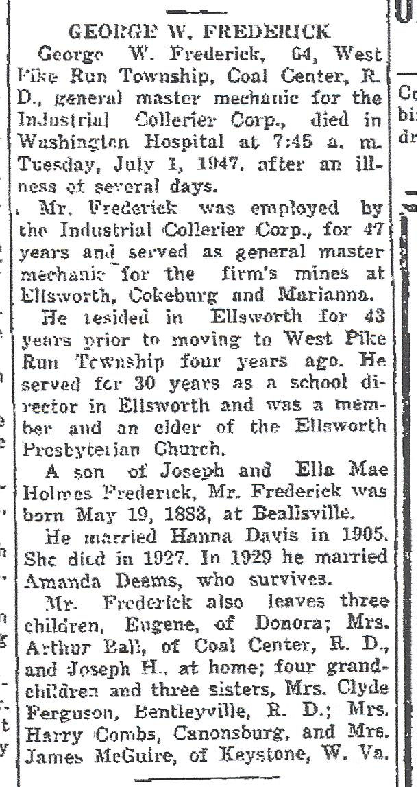 George W. Frederick