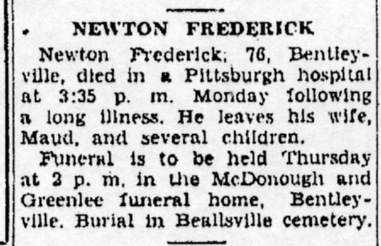 Newton Frederick
