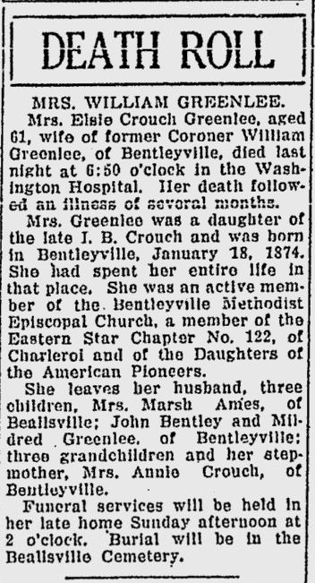 Elsie Crouch Greenlee