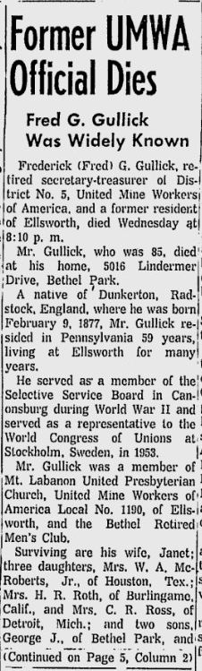 Frederick G. Gullick
