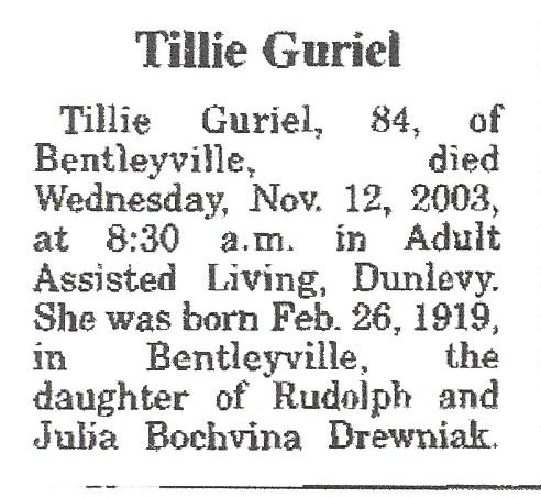 Tillie Guriel