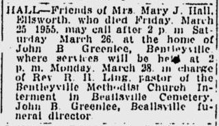 Mary J. Hall
