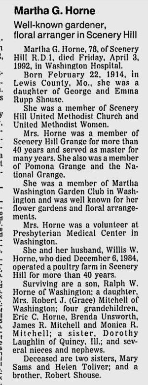 Martha G. Horne