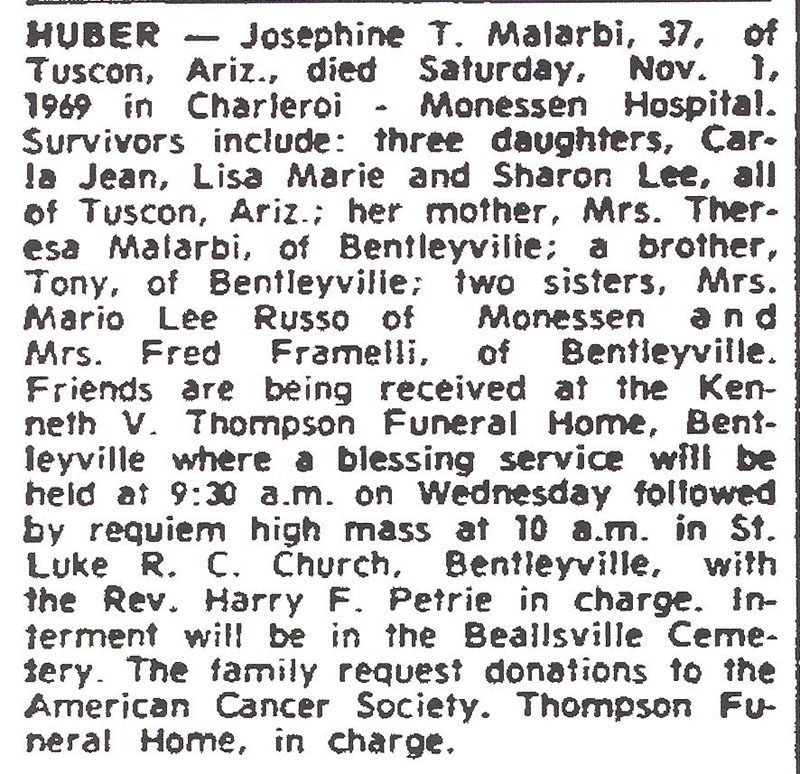 Josephine Malarbi Huber