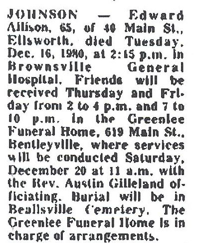 Edward Allison Johnson