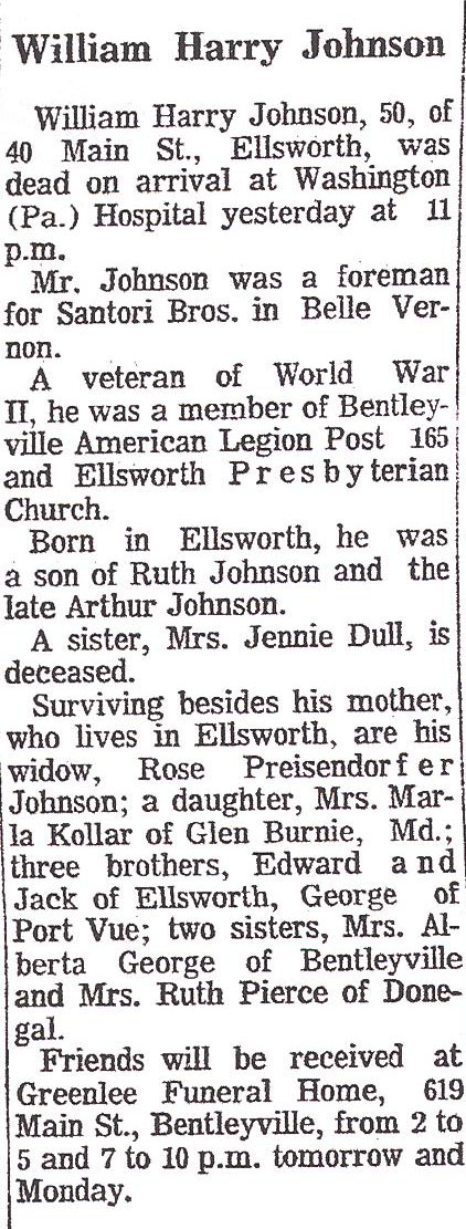 William Harry Johnson