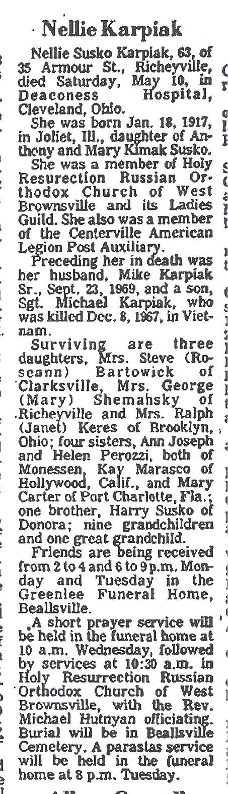 Nellie Karpiak