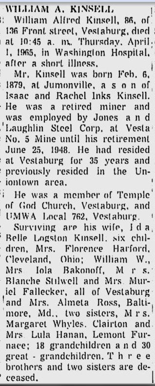 William Alfred Kinsel