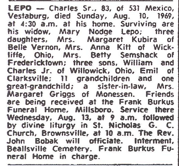 Charles Lepo Sr.