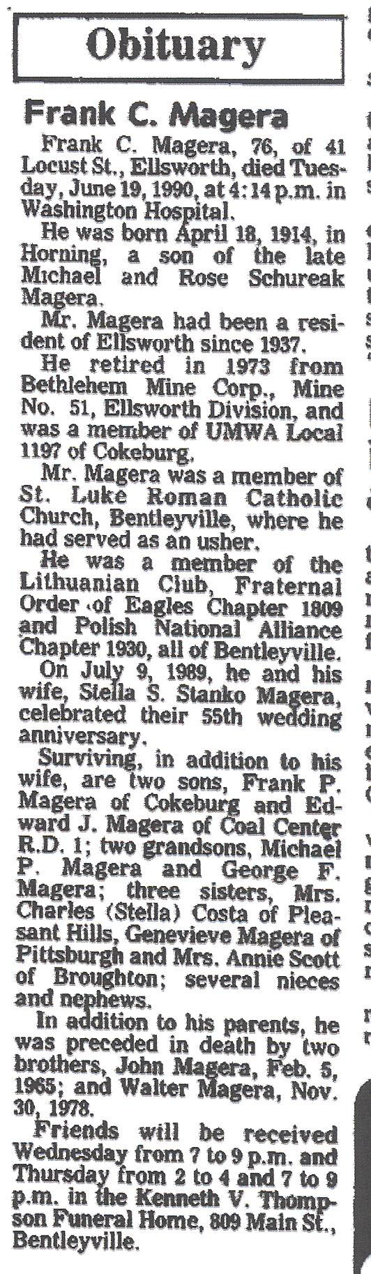 Frank C. Magera