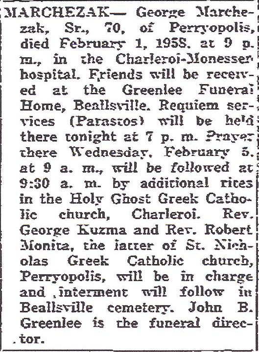 George Marchezak Sr.