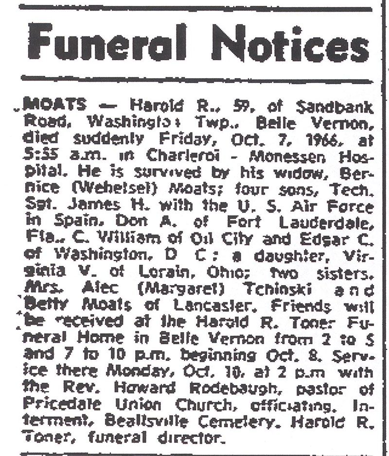 Harold R. Moats