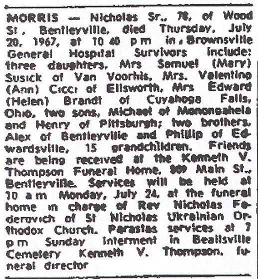 Nicholas Morris Sr.
