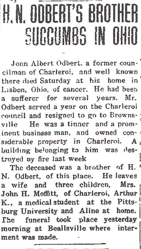 John Albert Odbert