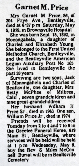 Garnet M. Price