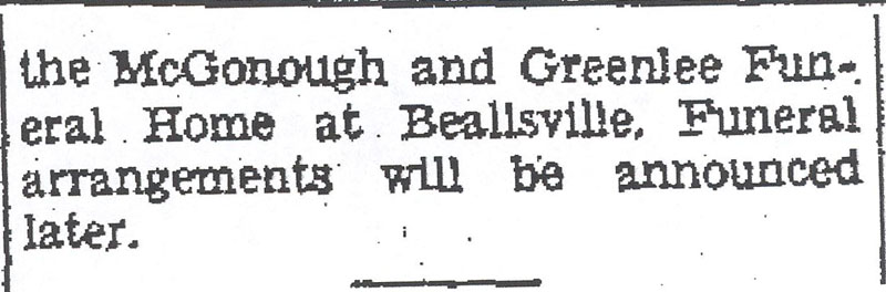 Mabel Clark Scott obit