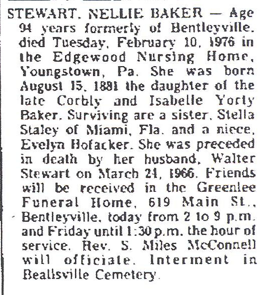 Nellie Baker Stewart