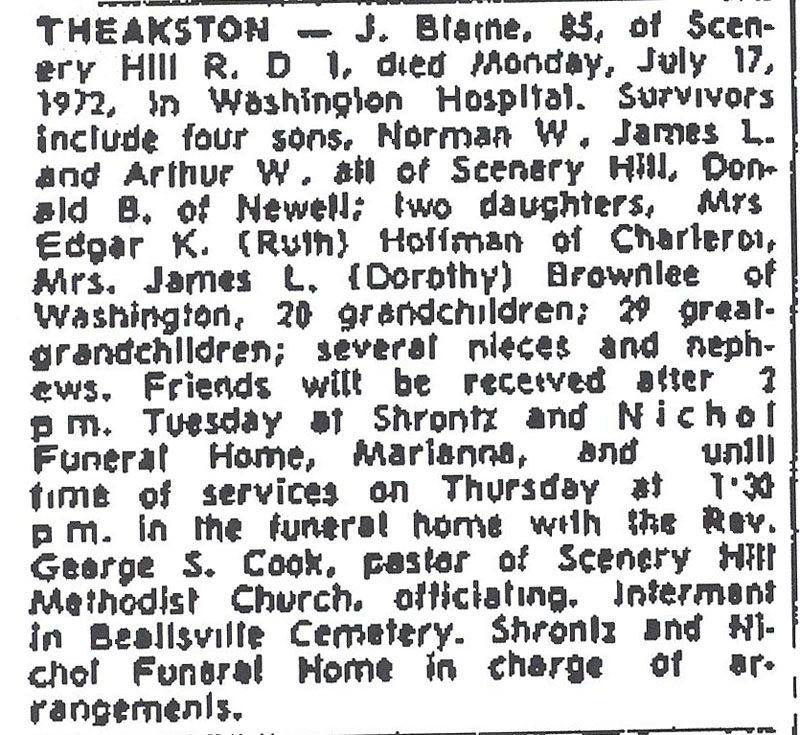 J. Blaine Theaskton