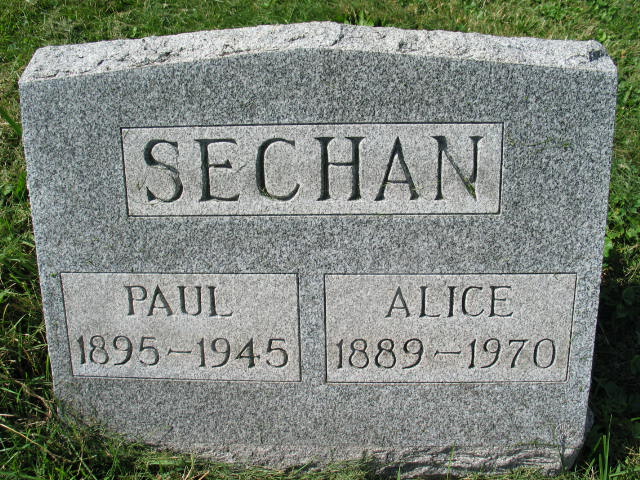 Paul and Alice Sechan