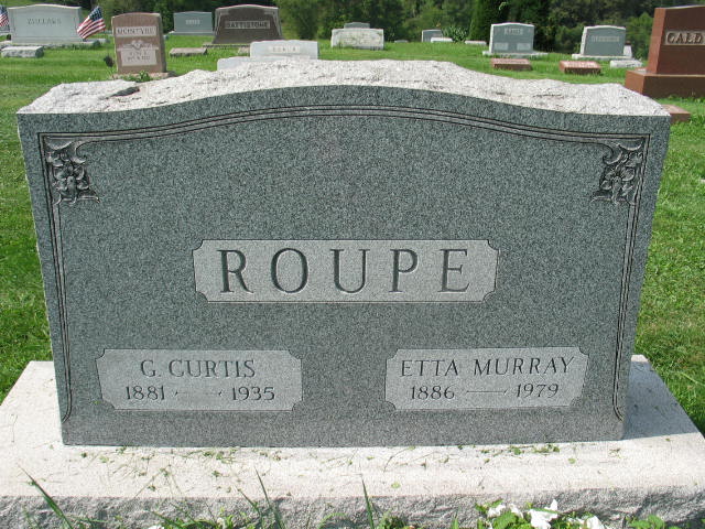 G. Curtis and Etta Murray Roupe