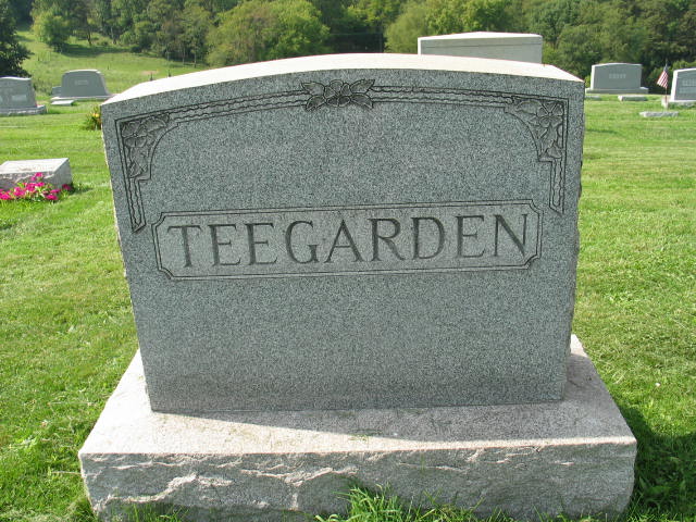 Teegarden monument