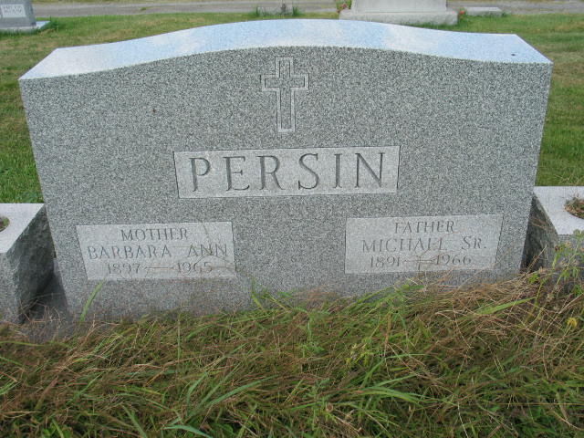Barbara Ann and Michael Persin Sr.