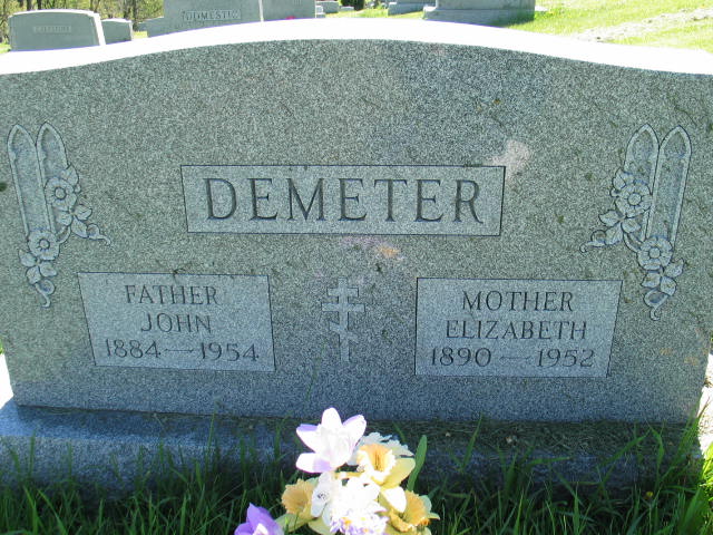 John And elizabeth Demeter