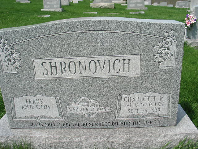 Frank and Charlotte Shronovich