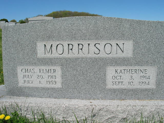 Chas Elmer and katherine Morrison