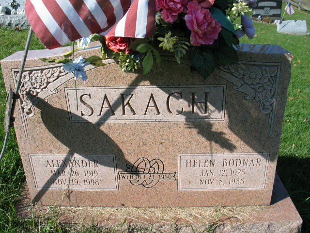 Alexander SAkach and Helen Bodnar Sakach