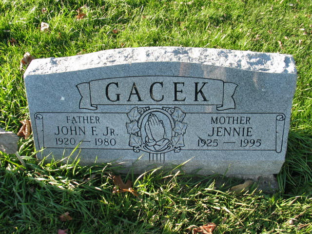 John F. and Jennie Gacek Jr.