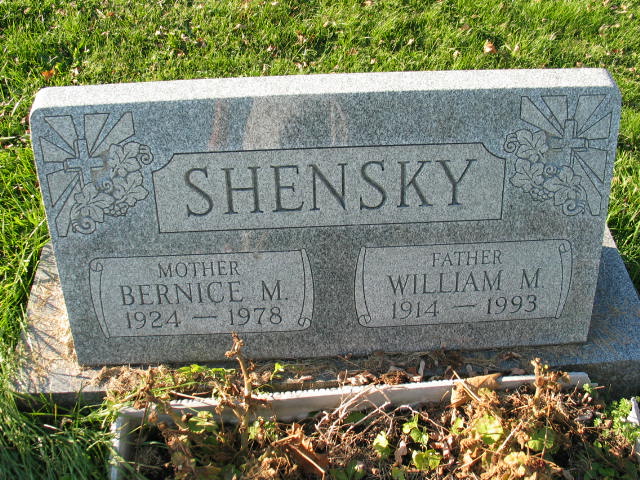 Bernice M. and William M. Shensky